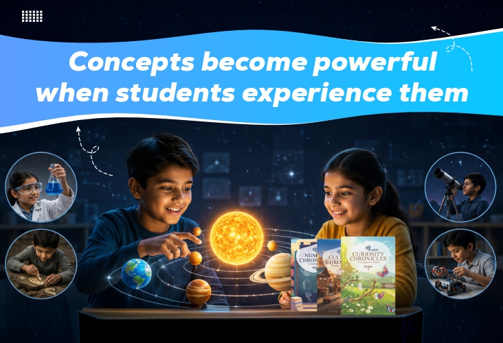 concepts become powerful when students experience them